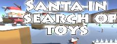 Santa in search of toys Logo