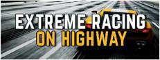 Extreme Racing on Highway Logo