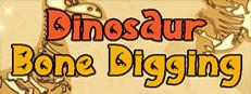 Dinosaur Bone Digging Logo