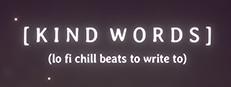 Kind Words (lo fi chill beats to write to) Logo