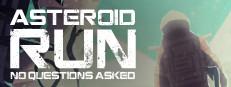 Asteroid Run: No Questions Asked Logo