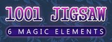 1001 Jigsaw. 6 Magic Elements (拼图) Logo