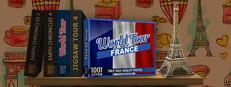 1001 Jigsaw. World Tour: France Logo