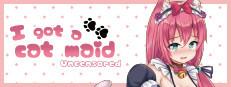 I got a cat maid Logo