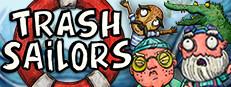 Trash Sailors: Co-Op Trash Raft Simulator Logo