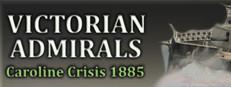 Victorian Admirals Caroline Crisis 1885 Logo