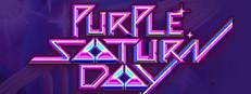 Purple Saturn Day Logo