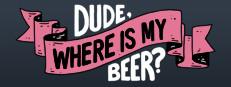 Dude, Where Is My Beer? Logo