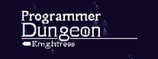 Programmer Dungeon Knightress Logo