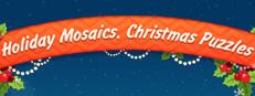Holiday Mosaics Christmas Puzzles Logo