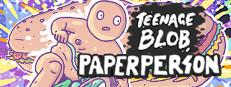Teenage Blob: Paperperson - The First Single Logo