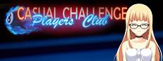 Casual Challenge Players Club- Anime Bilhar game Logo