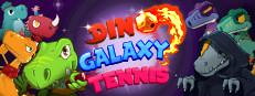 Dino Galaxy Tennis Logo