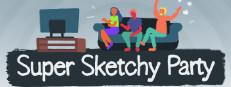 Super Sketchy Party Logo