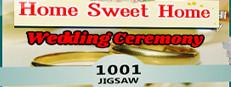 1001 Jigsaw Home Sweet Home Wedding Ceremony Logo