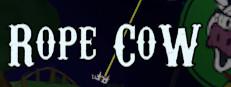Rope Cow - Rope it to The Cow Logo