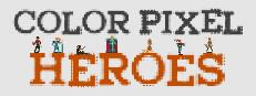 Color Pixel Heroes Logo