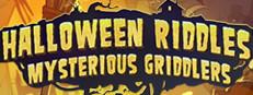 Halloween Riddles Mysterious Griddlers Logo