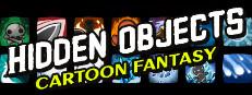 Hidden Objects - Cartoon Fantasy Logo