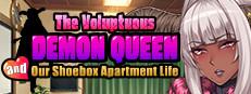 The Voluptuous DEMON QUEEN and our Shoebox Apartment Life Logo