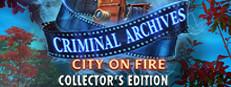 Criminal Archives: City on Fire Collector's Edition Logo