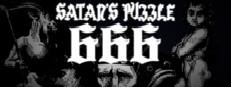 Satan's puzzle 666 Logo