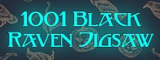1001 Black Raven Jigsaw Logo