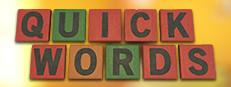 Quick Words Logo