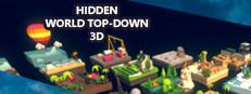 Hidden World Top-Down 3D Logo