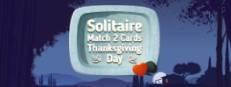 Solitaire Match 2 Cards. Thanksgiving Day Logo