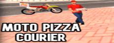 Moto Pizza Courier Logo