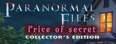 Paranormal Files: Price of a Secret Collector's Edition Logo