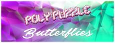 Poly Puzzle: Butterflies Logo