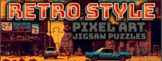 Retro Style - Pixel Art Jigsaw Puzzles Logo
