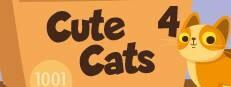 1001 Jigsaw. Cute Cats 4 Logo