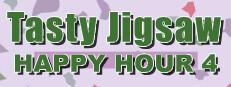 Tasty Jigsaw. Happy Hour 4 Logo