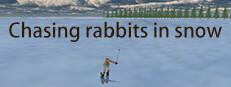 Chasing rabbits in snow Logo
