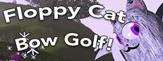 Floppy Cat Bow Golf! Logo