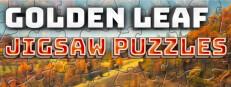 Golden Leaf Jigsaw Puzzles Logo