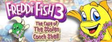 Freddi Fish 3: The Case of the Stolen Conch Shell Logo