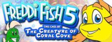 Freddi Fish 5 featuring Mess Hall Mania®: The Case of the Creature of Coral Cove Logo