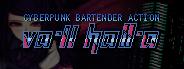 VA-11 Hall-A: Cyberpunk Bartender Action Logo