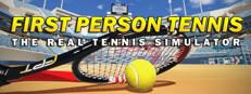 First Person Tennis - The Real Tennis Simulator Logo