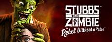Stubbs the Zombie in Rebel Without a Pulse Logo