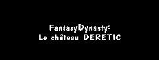FantasyDynasty: Le château DERETIC Logo