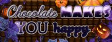Chocolate makes you happy: Halloween Logo