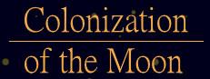 Colonization of the Moon Logo